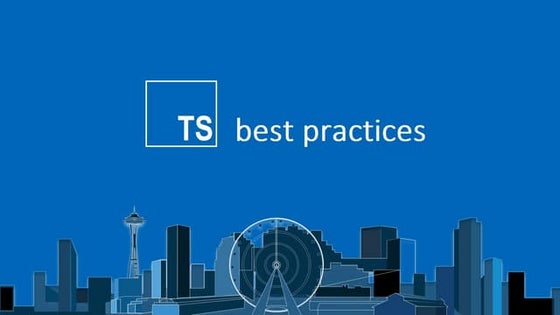 TypeScript Best Practices