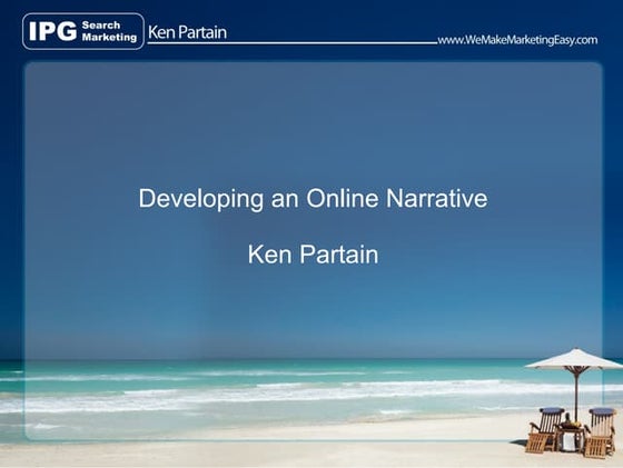 Developing An Online Narrative