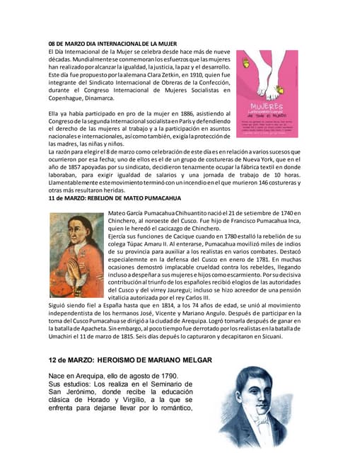 Dia internacional de la mujer