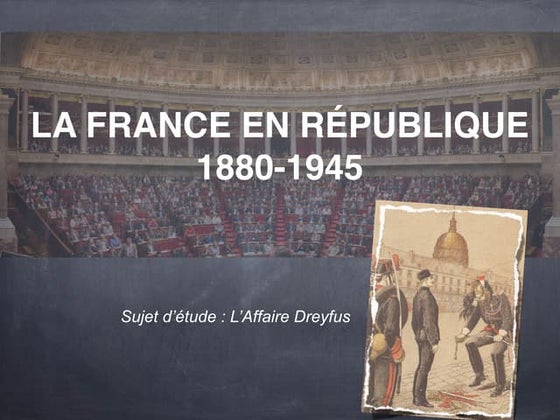 Diapo la france en république