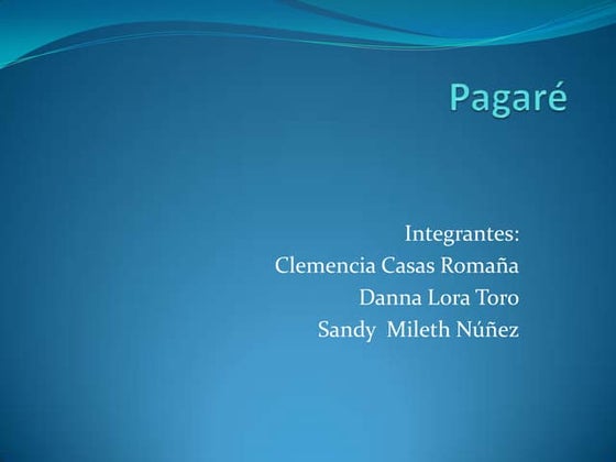 Diapositiva pagare