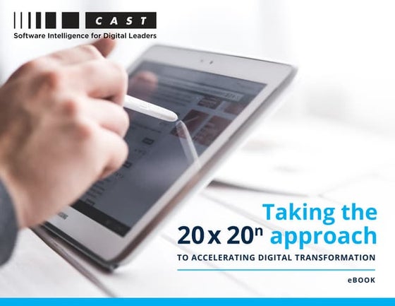 Digital Transformation e-book: Taking the 20X20n approach to accelerating Dig...