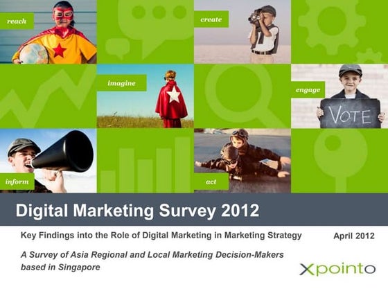 Digital marketing Survey 2012