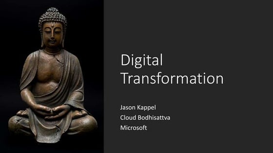 Microsoft: Digital Transformation Slides