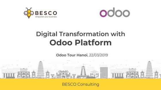Digital transformation with Odoo platform