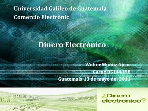 Dinero Electronico