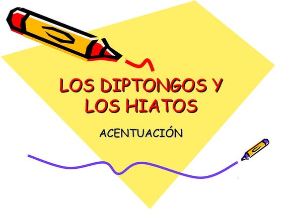 Diptongos e Hiatos