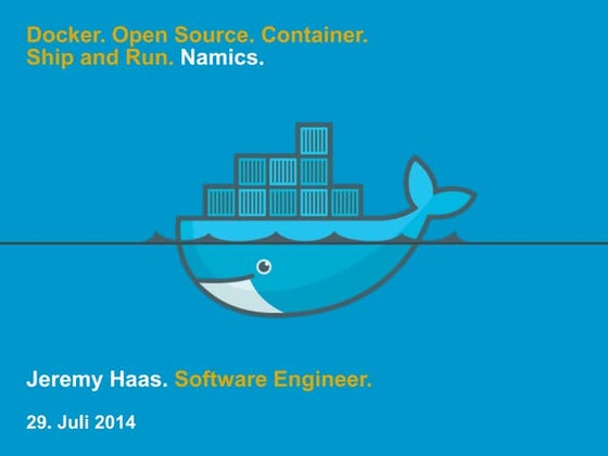 Introduction to Docker - What is it and how is it compared to VM's