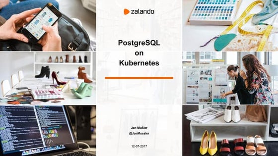 12.07.2017 Docker Meetup - POSTGRE SQL ON KUBERNETES