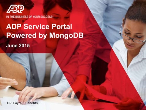 Adopting MongoDB for ADP's Next Generation Portal Platform