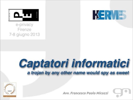 Captatori Informatici