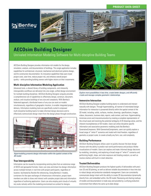 AECOsim_Building_Designer_ProductDataSheet