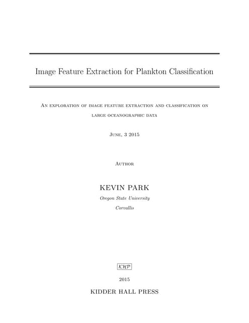 Kevin_Park_OSU_ Master_Project Report
