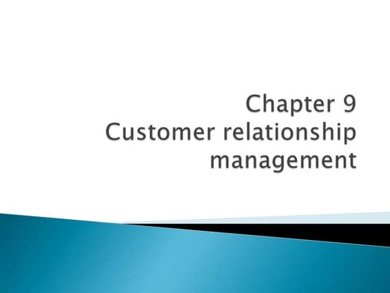 CRM [E-Bsiness]