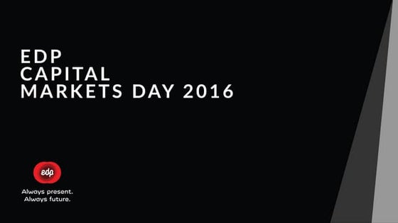 EDP Capital Markets Day 2016