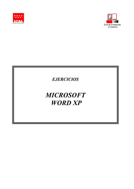 Ejercicios Word