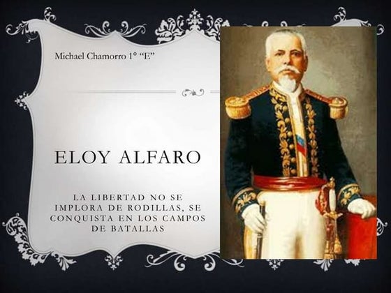 Eloy alfaro