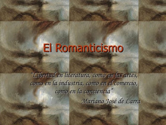 El Romanticismo