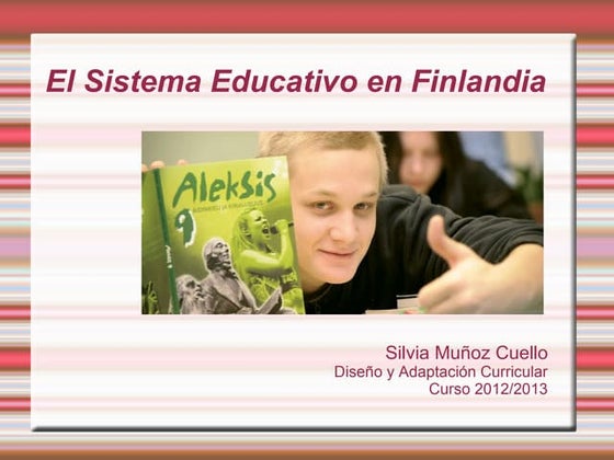 El sistema educativo de Finlandia
