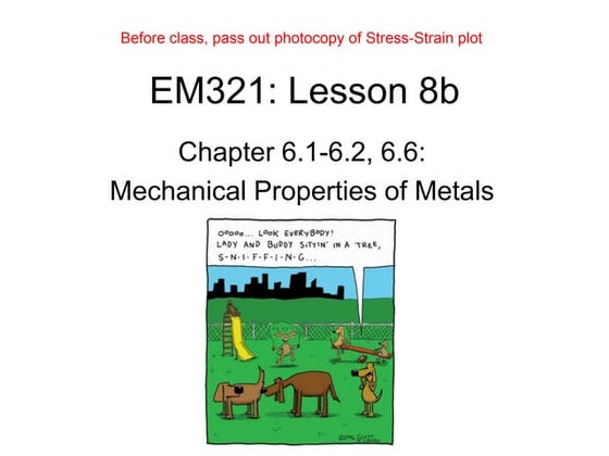 Em321 lesson 08b solutions   ch6 - mechanical properties of metals