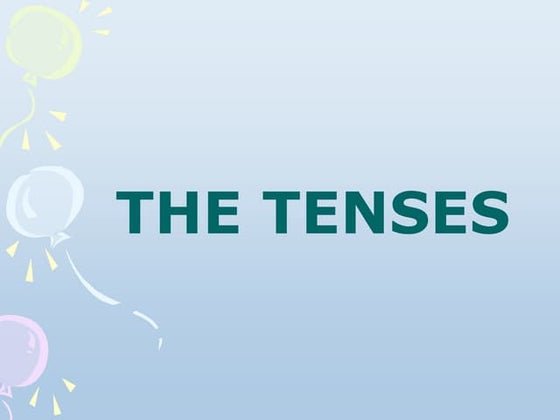 English tenses