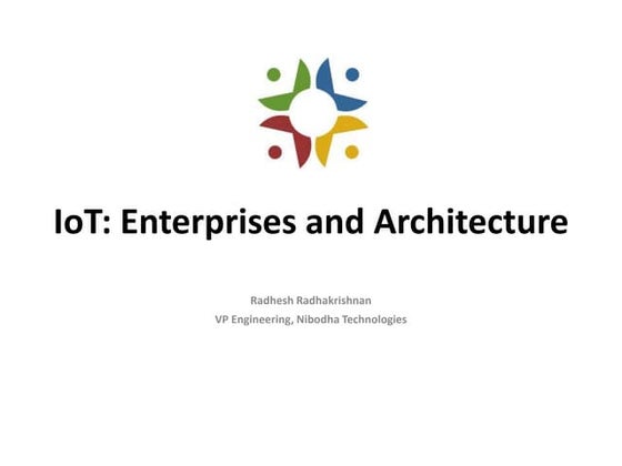 Enterprise, Architecture and IoT