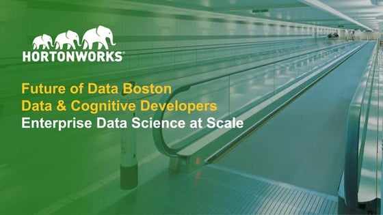 Enterprise data science at scale