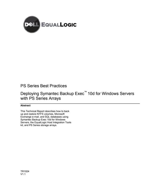 Eql tr symantec-backup-exec-10d-tr1024