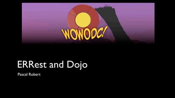 ERRest and Dojo