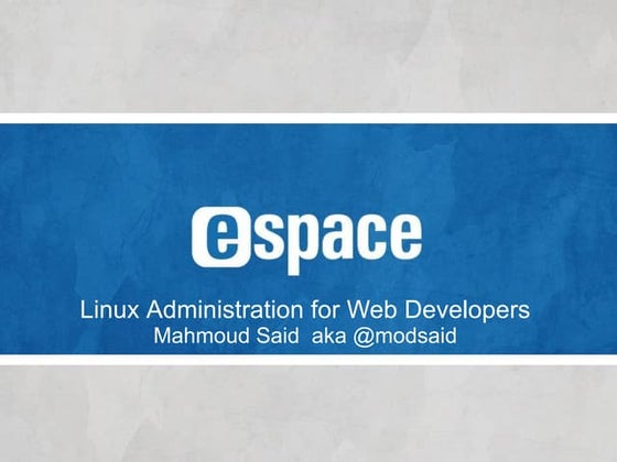 IT Operations for Web Developers