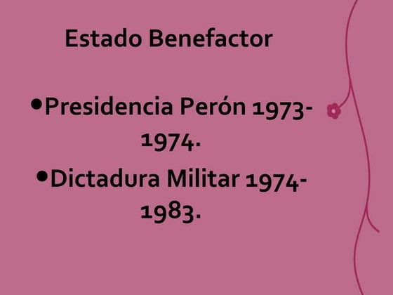 Estado benefactor