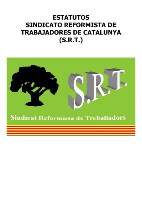 Estatutos s.r.t.