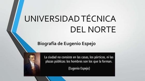 Eugenio espejo