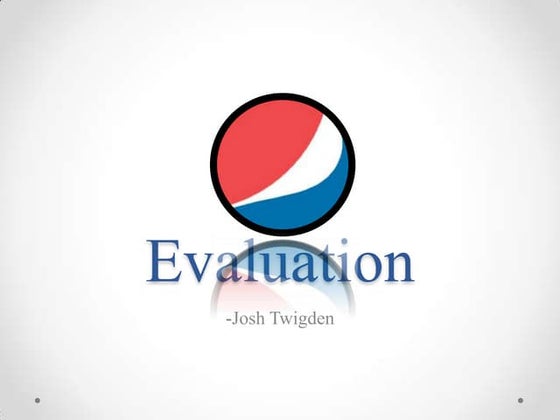 Evaluation of a Radio advert