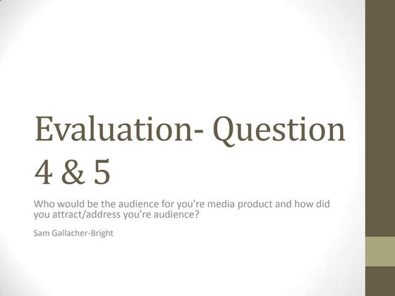 Evaluation  question-4_&_5