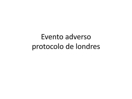 Evento adverso