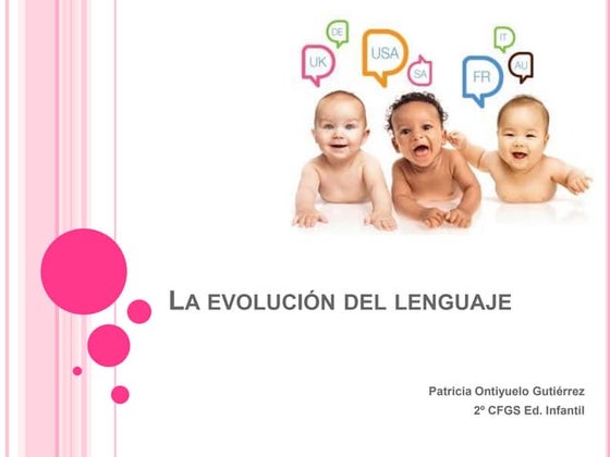 Evolución del lenguaje
