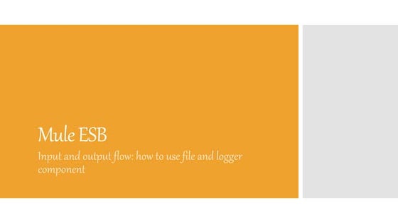 Example esb flow
