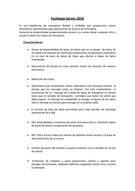 Exchange Server 2010 SP1