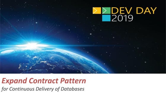 Expand Contract Pattern for Continuous Delivery of Databases