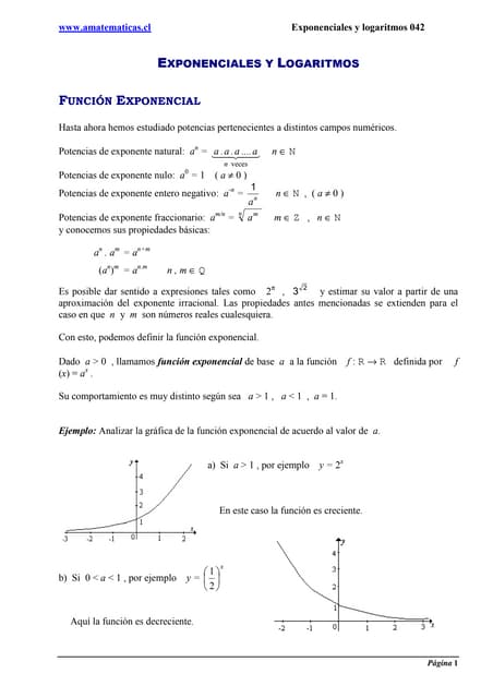 Exponenciales Y Logartimos 42