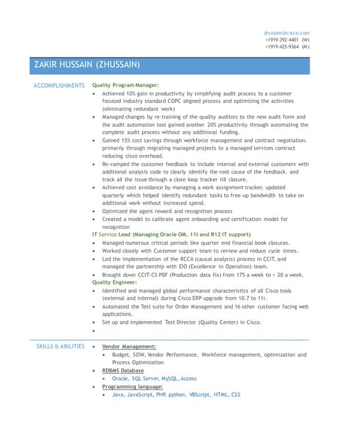 ZH-Resume
