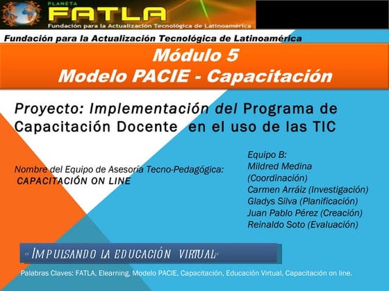 Fase planificacion fatla