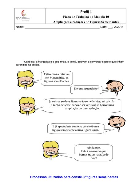 Ficha pra ampliação