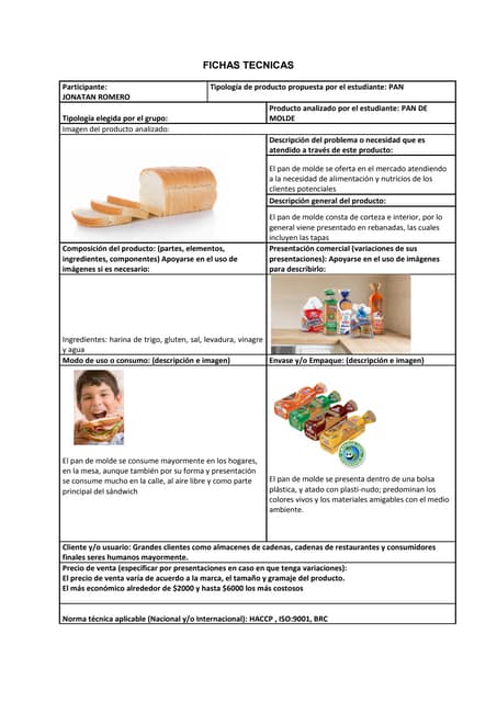 Fichas Técnicas 