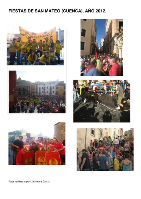 Fiestas de san mateo