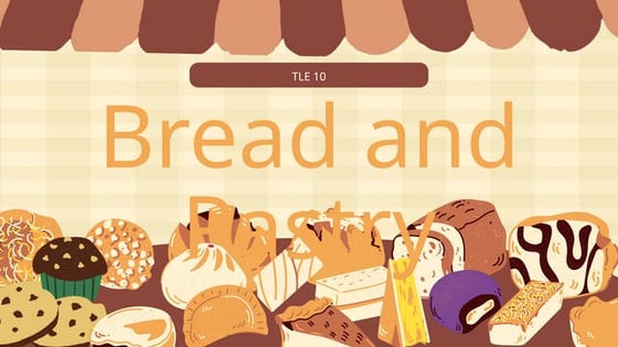 Filipino Breads and Pastries Educational Presentation in Brown and Yellow Ill...