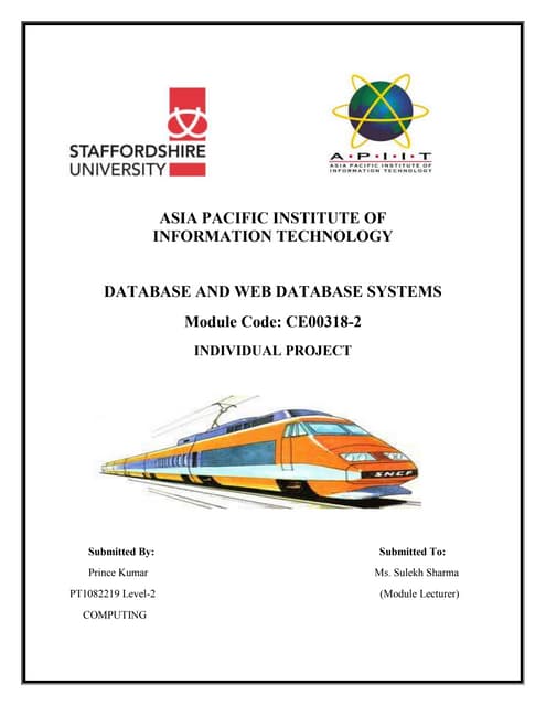 Online Railway Reservation System