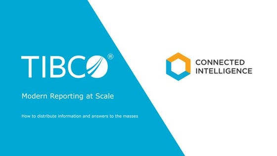 Modern Reporting at Scale: How to Distribute Information and Answers to the M...