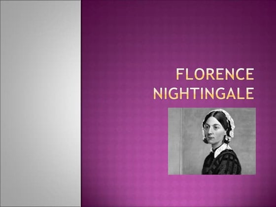 Florence nightingale